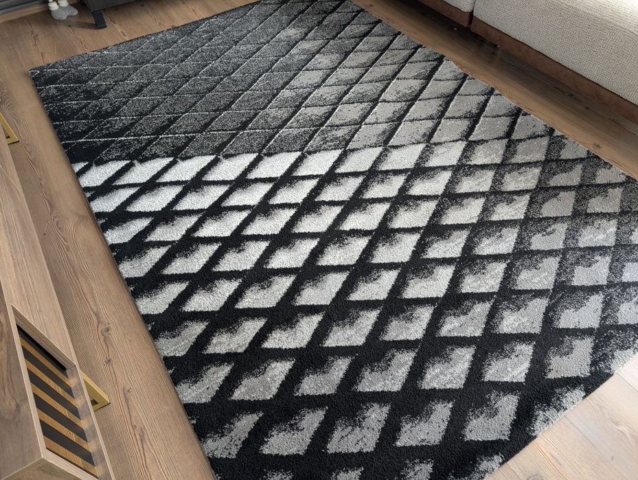 Covor Arte Espina negru/gri model abstract - 160x230