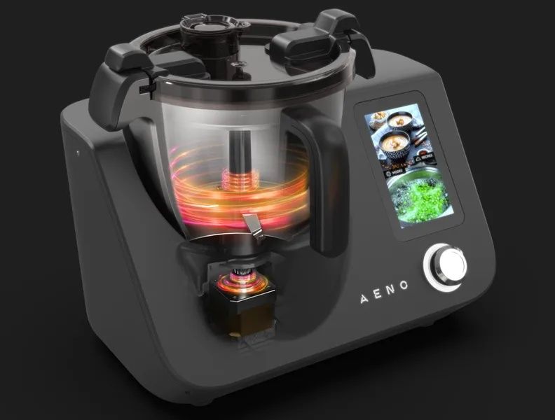 Кухненски робот AENO - CR1S GastroLab, 1000W, 12 степени, 3.5 l, черен