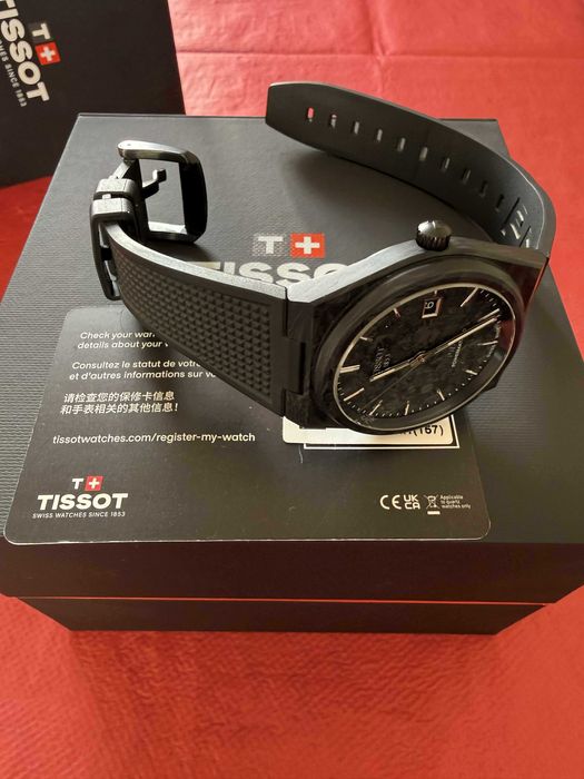Часовник TISSOT PRX CARBON