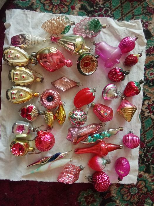 Ёлочные игрушки СССР