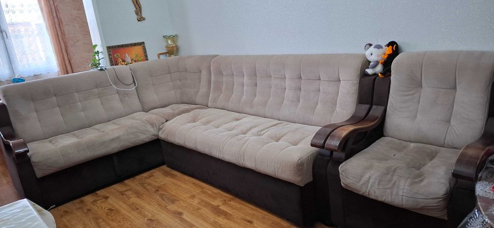 Мягкая мебель диван уголок б/у