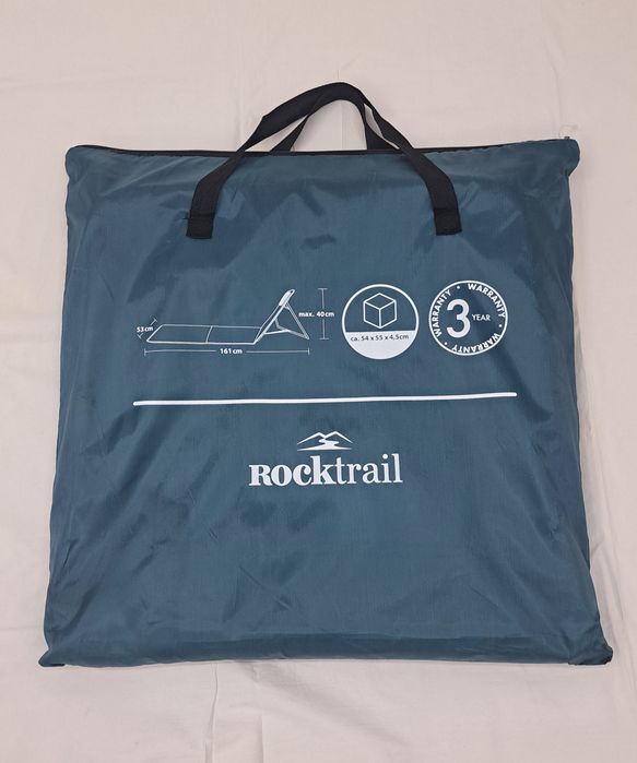 Плажна постелката с регулираща се облегалка Rocktrail