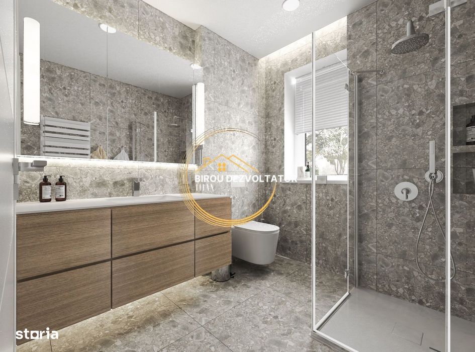 Penthouse Modern Terasa mare Vedere libera 12minute de metrou Teclu