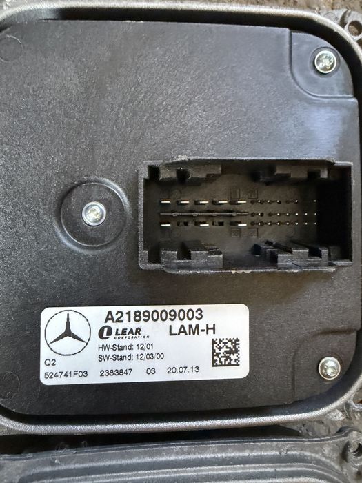 Модул фар Mercedes-benz баласт мерцедес cls w218 e w212