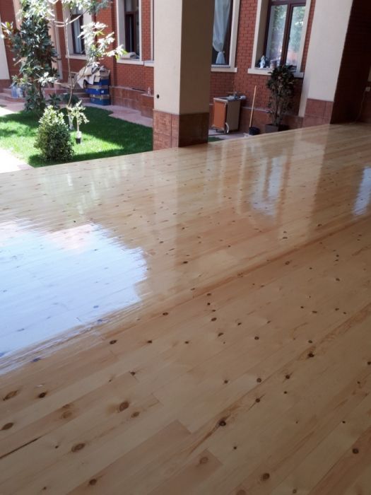 Шлифовка пол паркет