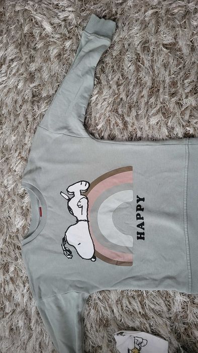 Tricou si hanorac Snoopy baieti 4-5 ani