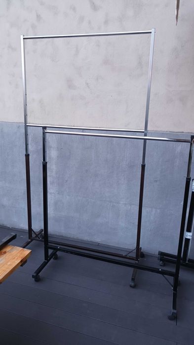 Stender suport mobil  pentru umerașe, 3 bucati