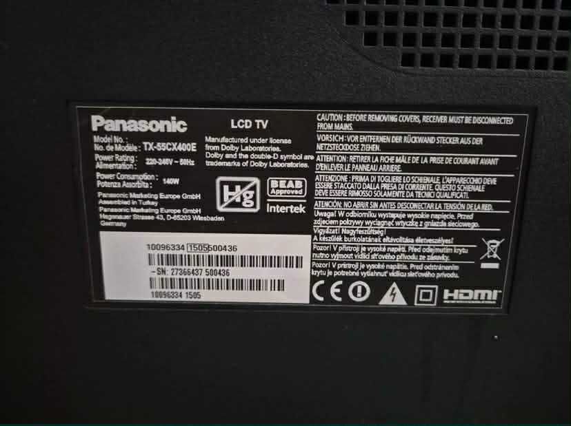 Panasonik 55инча