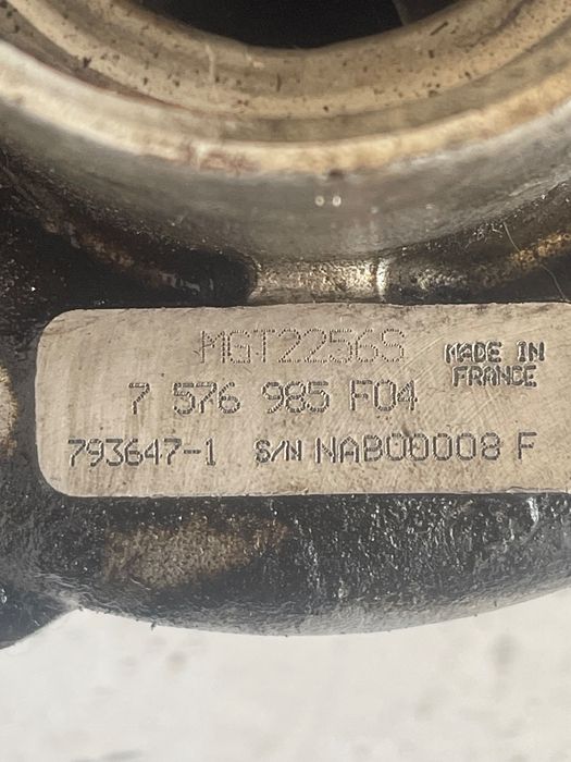 Turbina Bmw 6 Iii Coupe F13 2010 - > 4.0 650 I Xdrive N63 B40 A, Bmw