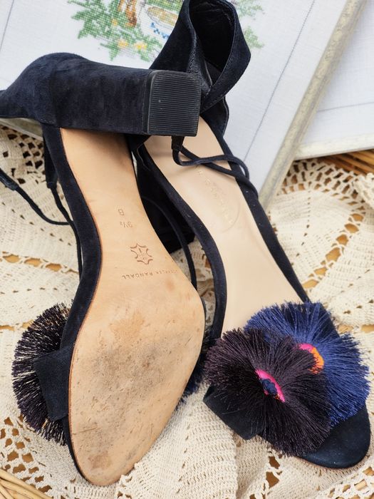 Оригинални сандали Loeffler Randall ,39.5 номер, перфектно състояние,guess,tots