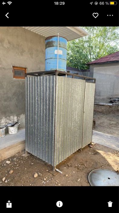 Летний душ для дома