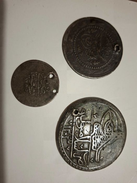 Стари османски монети 3 броя