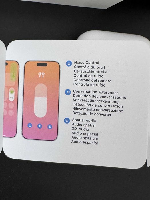 Casti Apple Airpods Pro 3 - ca noi, garantie