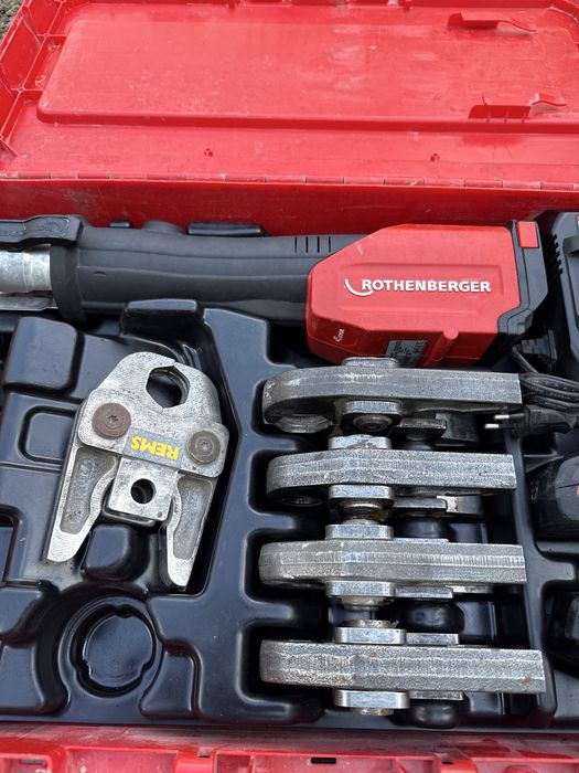 Vind presa sertizare 2024 Rotherberger Romax4000 cu set bac V15-35