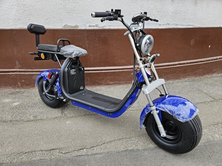 Scuter Electric Harley 1500W fara permis 25km/h