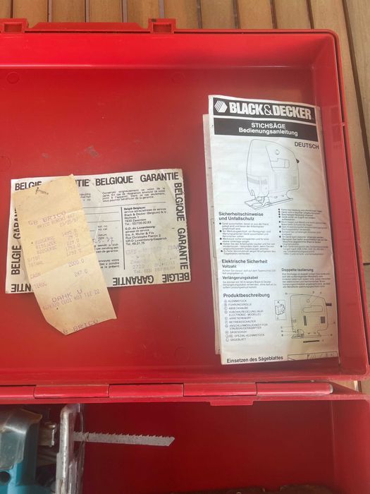 Две зегета на black decker