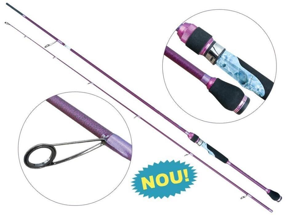 Lanseta fibra de carbon Baracuda Jet Spin II 2102