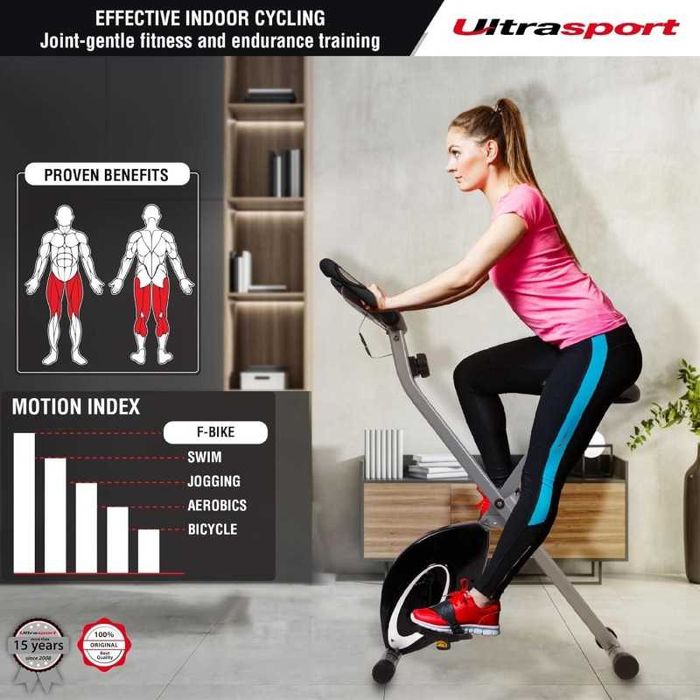 Велоергометър Ultrasport F-Bike 100 кг