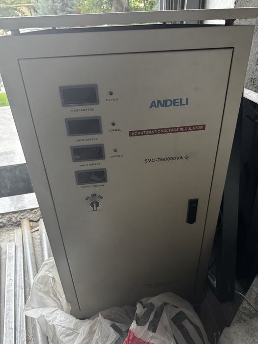 Продам стабилизатор Andeli 60000VA