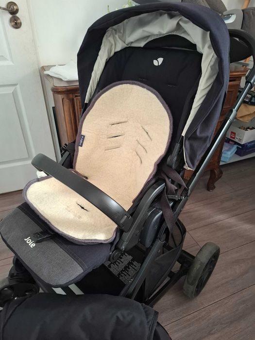 Carucior Joie Crome, scoica Cybex platinum, patut Joie, sistem Boba Bliss