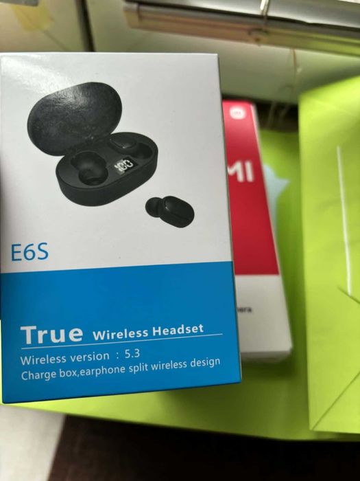 Смартфон Xiaomi Redmi A5, 4GB RAM, 128GB, Black+ Безжични слушалки E6s