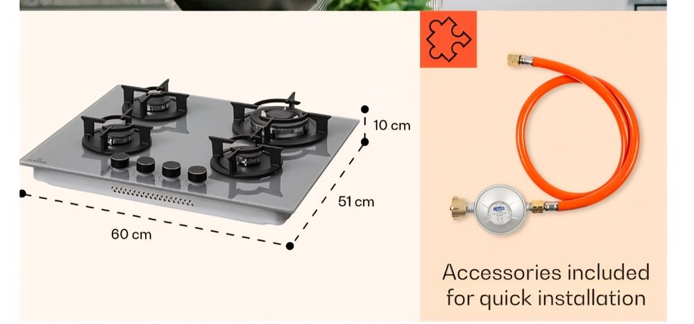 Газови котлони Klarstein 4 пити