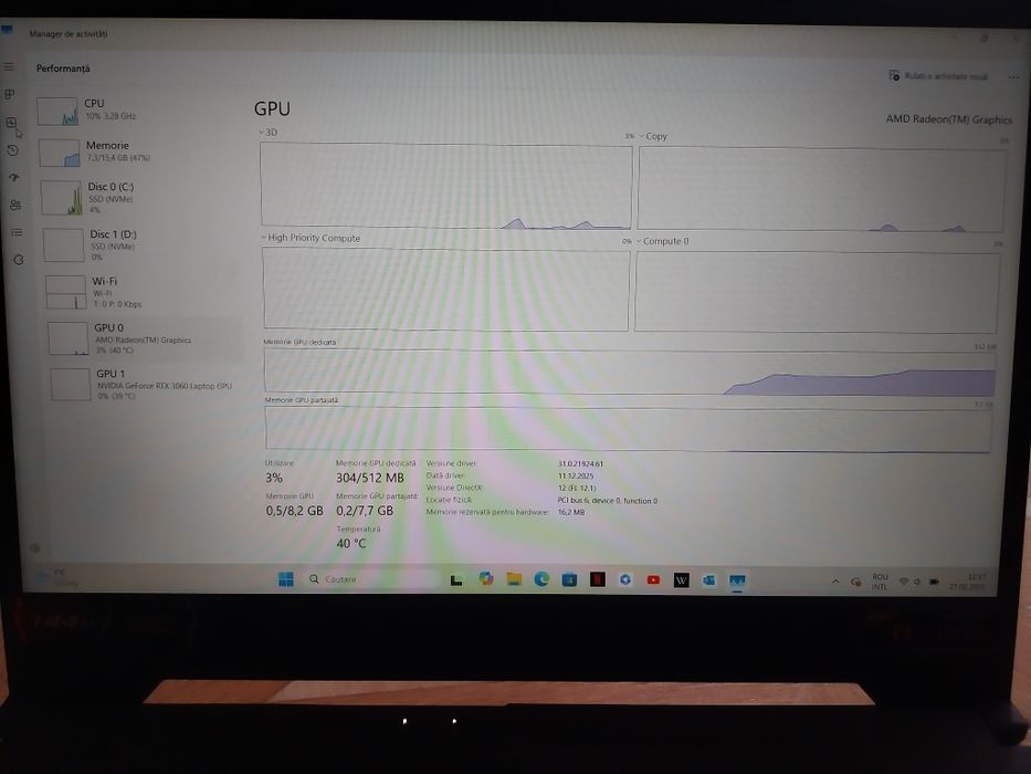 Laptop Gaming ASUS TUF A15 – Ryzen 7 5800H – RTX 3060 – 16GB RAM – 2TB
