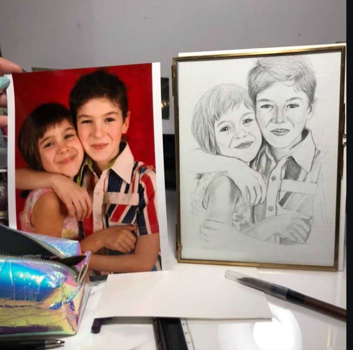 Portrete in Creion sau Culoare, Tablouri personalizate la comanda