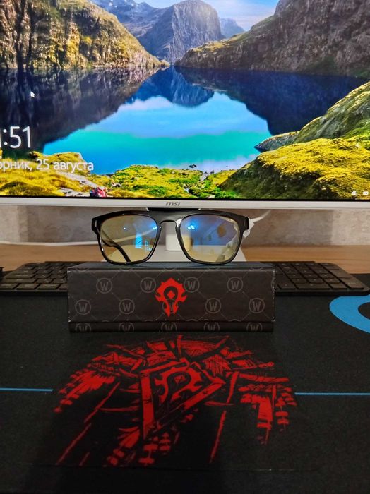 GUNNAR WoW Horde Edition Amber — компьютерные очки