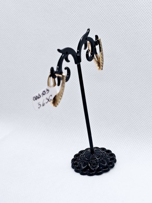 Vand cercei din aur 14 k 5.63 g cod 153