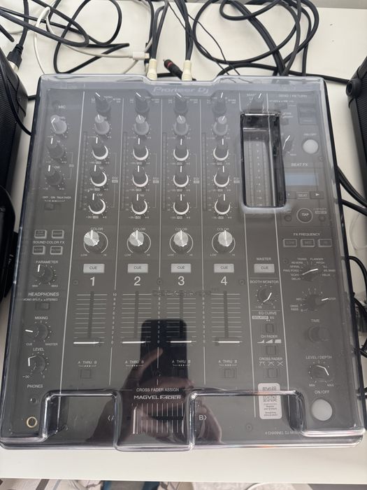 Pioneer djm 750 mk2 NOU cu case udg si decksaver