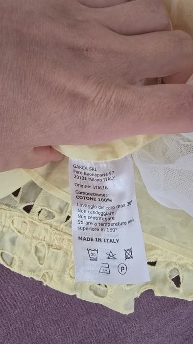 Платье для новорождённых Milano