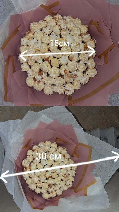 Букет из попкорна