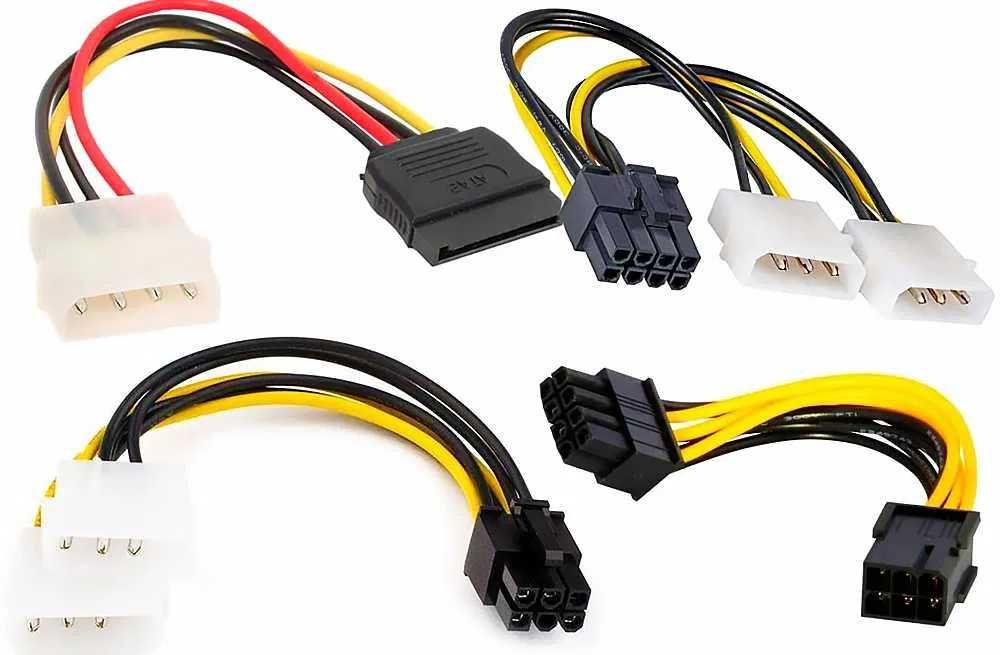 Переходники Molex - 6 8 Pin Sata