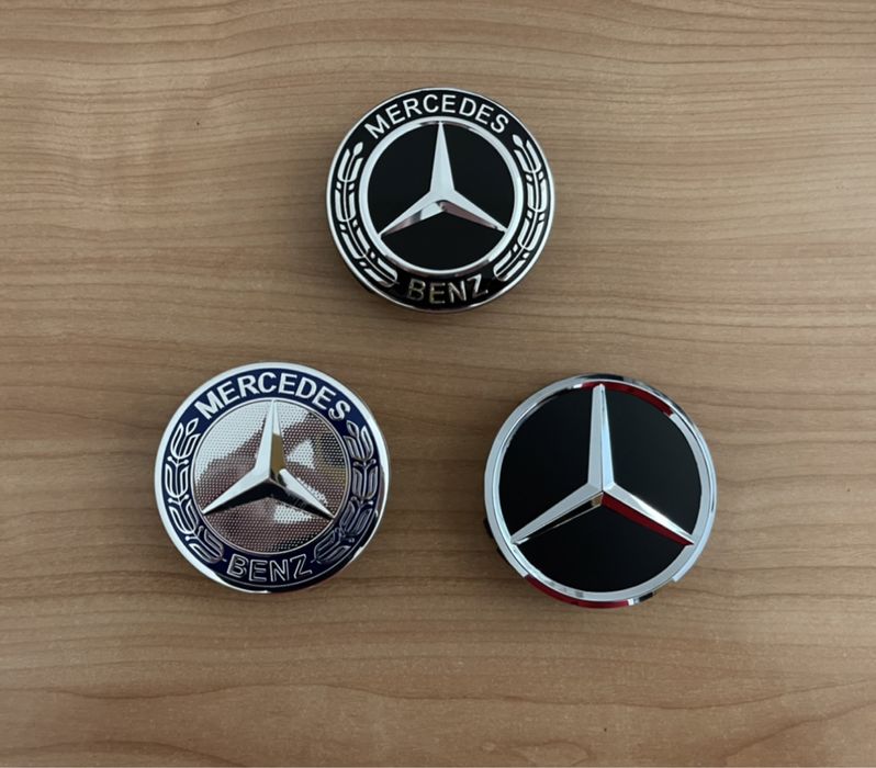 Capace jante Mercedes 75 mm