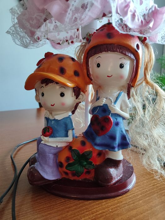 Детска нощна лампа с фигури