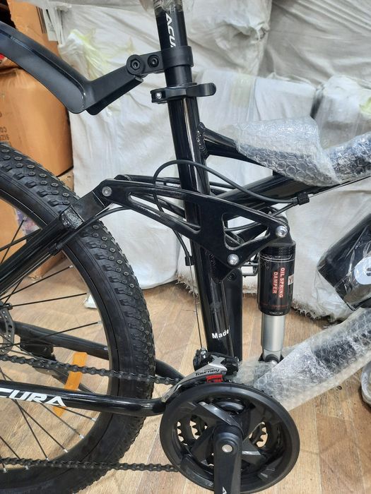 Горный велосипед двухподвес Акура! 2 амортизаторлик велосипед Acura!