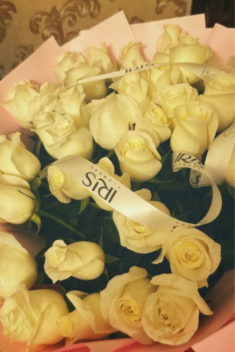 Цветы,свежие,белый роза