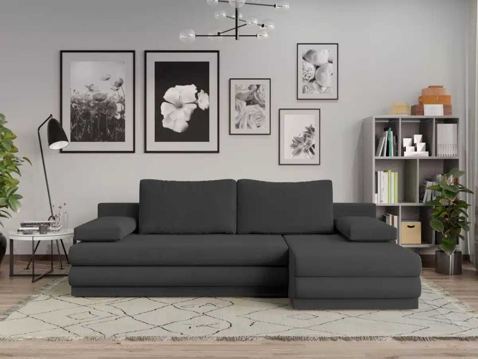 Coltar extensibil / Canapea gri antracit nou