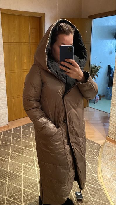Зимний двухсторонний пуховик