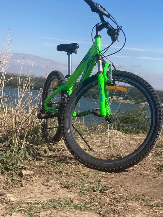 Детско/юношески велосипед Passati Beleno 24" (зелен)
