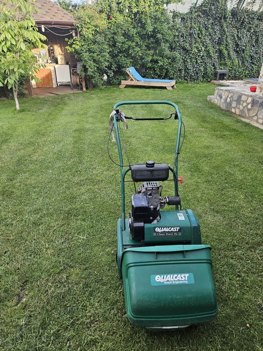 Masina tuns gazon Qualcast cu scarificator