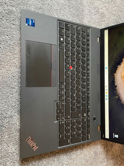i7-1270P, 32GB DDR4, Lenovo ThinkPad P16s - 16''WUXGA, 512GB NVMe SSD M.2, Nvidia Quadro T550 4GB