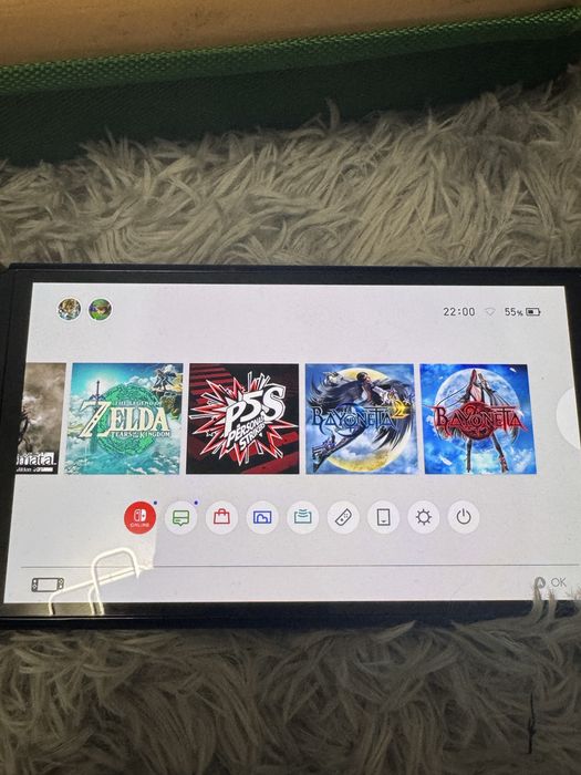 Nintendo swich OLED + катридж