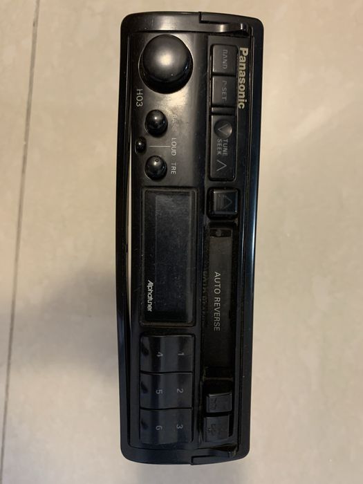 Vand radiocasetofon auto, Panasonic