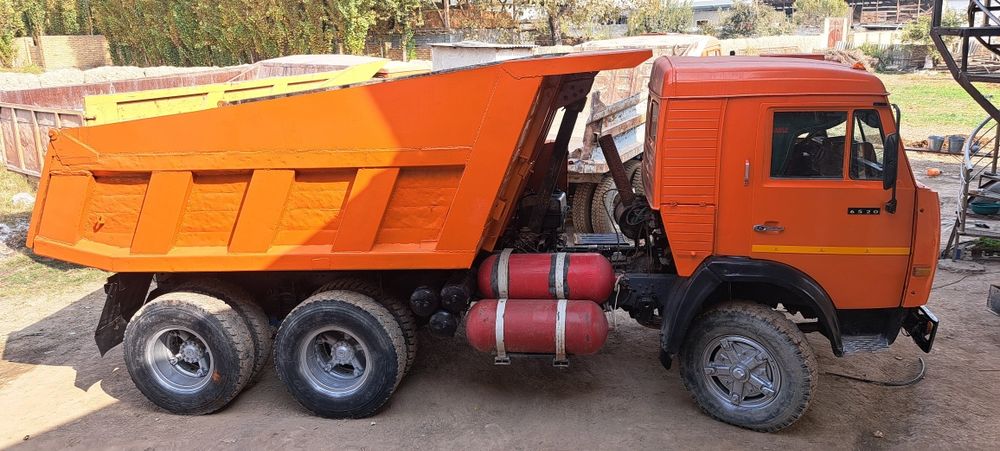 Камаз самосвал газда ишлайди газга рухсати бор