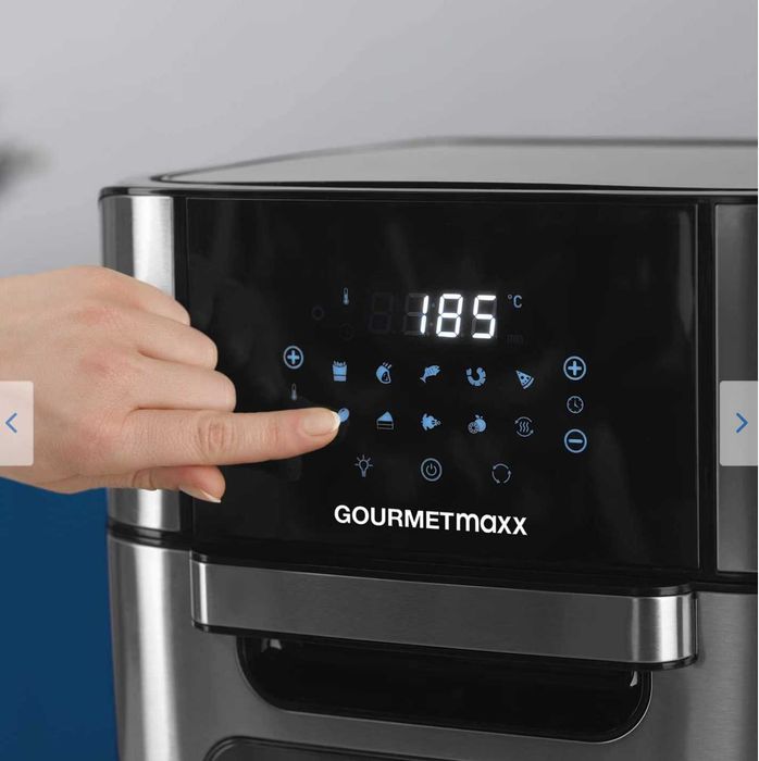 Фритюрник GourmetMaxx, Дигитален, 12 л