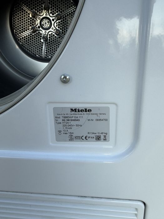 Сушилня с термопомпа Миеле W8860WP 8 кг