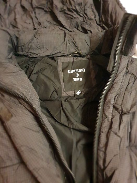 Geaca Superdry-negru/gri