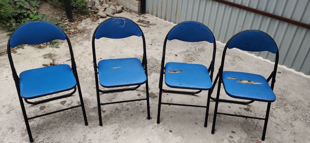Стулья складные для природы, 4 шт